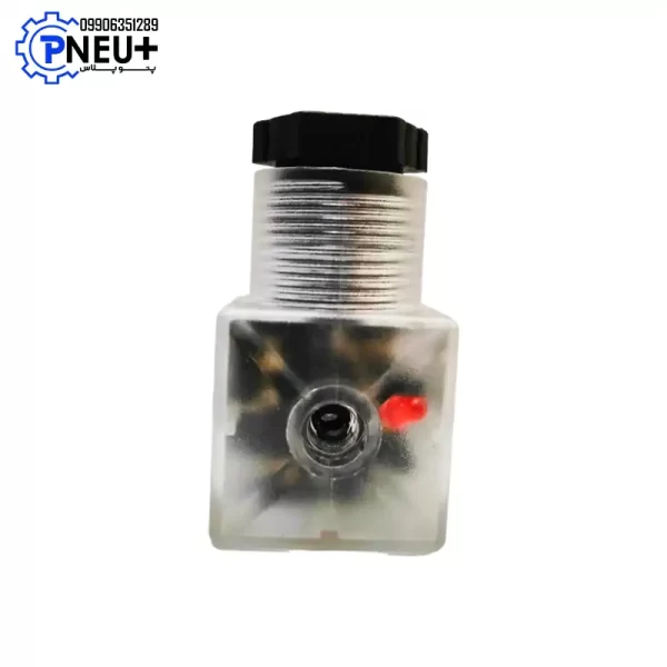 سوکت هیدرولیک چراغ دار 4 پین DC